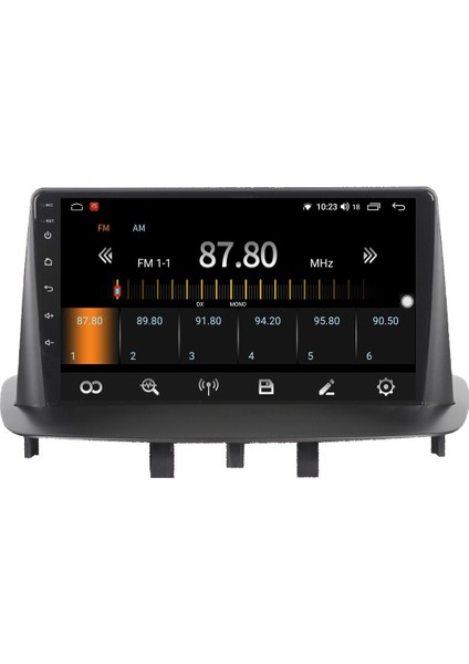 Renault Megane 3 Android 12 Multimedya Carplay 8gb Ram + 128GB HDD Navigasyon Ekran