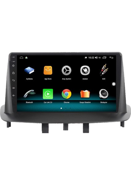 Renault Megane 3 Android 12 Multimedya Carplay 8gb Ram + 128GB HDD Navigasyon Ekran fırsatları