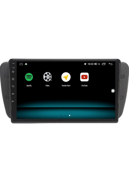 Seat Ibiza Android 12 Multimedya Carplay 8gb Ram + 128GB HDD Navigasyon Ekran