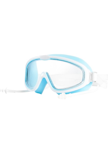 Çocuk Yüzme Gözlüğü Yüksek Çözünürlüklü Su Geçirmez ve Buğu Önleyici Eğitim Dalgıç Kıyafeti Ekipmanı (Yurt Dışından)