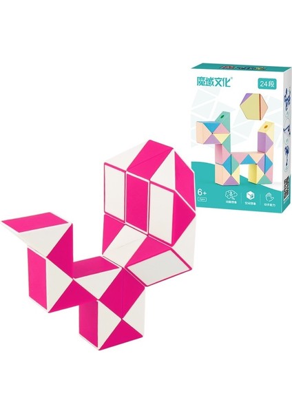 Çeşit Sihirli Cetvel 24 Segmentli Rubik Küpü Modelleme Cetveli (Yurt Dışından)