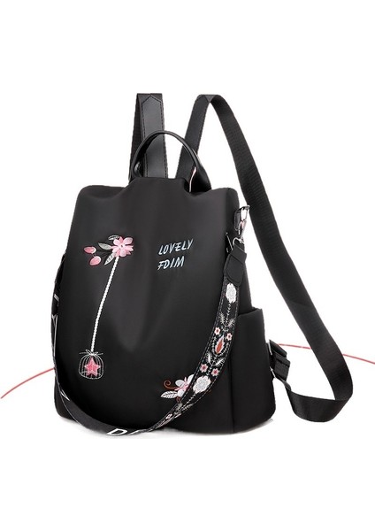 Kadın Nakışlı Sırt Çantası Kadın Su Oxford Kumaş Sırt Çantası (Yurt Dışından)