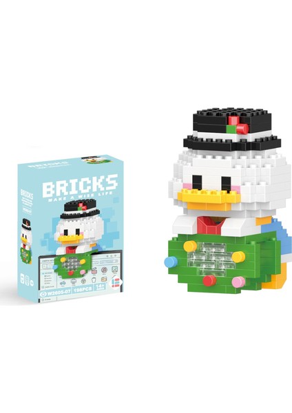 Küçük Parçacık LEGO Ahşap Masaüstü Dekorasyonu (Yurt Dışından)