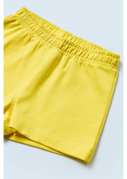 12-36 Ay Kız Bebek Şort Takım Sarı fırsatları