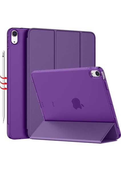 Apple iPad Air 5.nesil 10.9" Uyku Modlu Kapaklı Ince Slim Kılıf