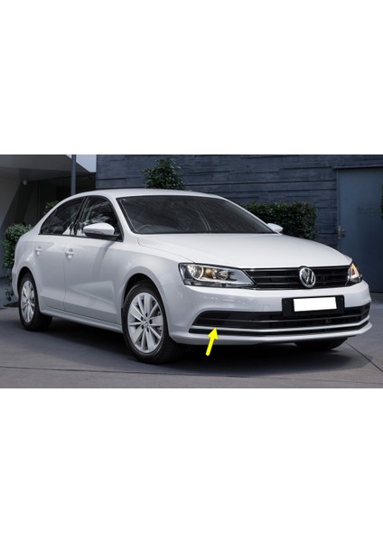 Vw Jetta 2015-2018 Ön Tampon Sağ Sis Farı Kapağı Sissiz 5C6853666H