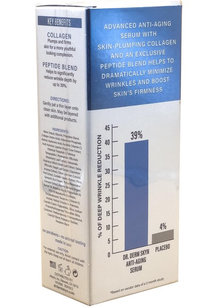 Dr.derm Skyn Collagen Firm & Tighten Anti-Aging Yüz Serumu 50ML fiyatları