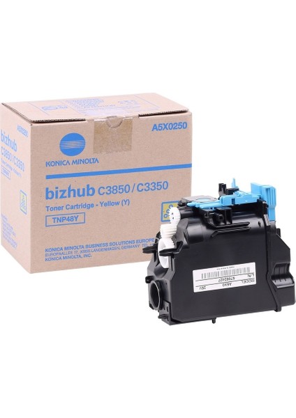 HPZR Konica Minolta TNP-48 Sarı Orjinal Toner (A5X0250)