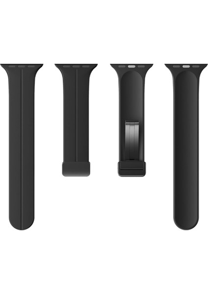Apple Watch 44MM Su Geçirmez Silikon Spor Kordonu, Kolay Takma/çıkarma, Metal Manyetik özellikli modelleri