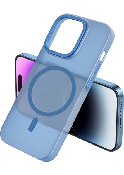 iPhone 14 Pro Max Taofit Magsafe Kılıf Blue