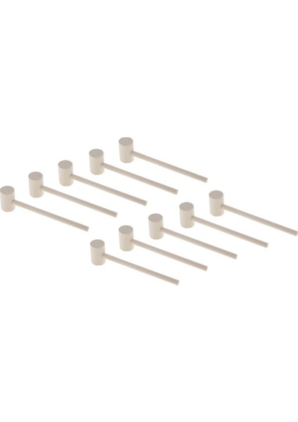 Çikolata, S, Sert Ahşap Malletler Için 10 Parça (Yurt Dışından)