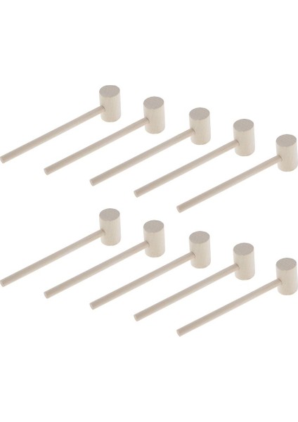 Çikolata, S, Sert Ahşap Malletler Için 10 Parça (Yurt Dışından) fırsatları