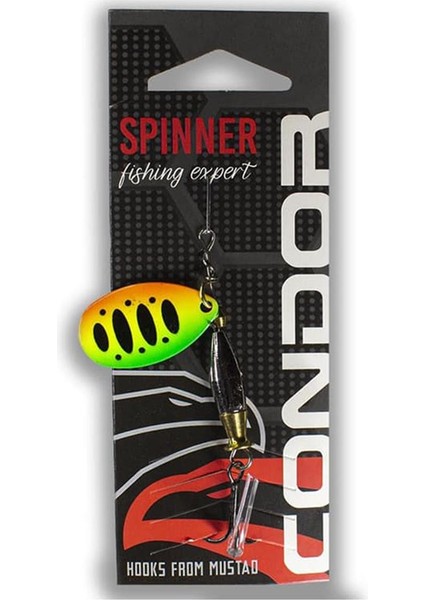 5129 Long Cast Spinner No:2 (10 Gr) Döner Kaşık Yem