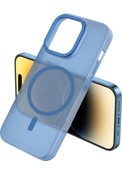 Buff iPhone 14 Pro Taofit Magsafe Kılıf Blue