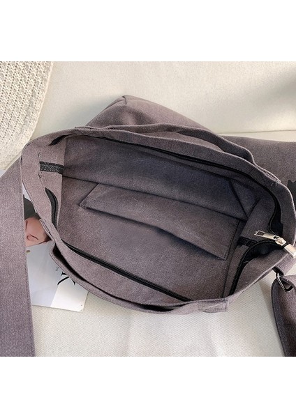Unisex Monogram Kanvas Crossbody Çanta (Yurt Dışından)