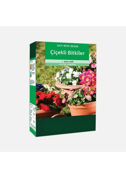 Çiçekli Bitkiler İçin Katı Bitki Besini 800 Gram
