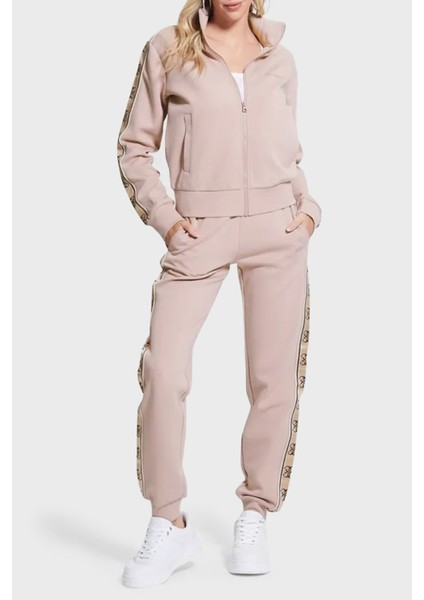 Britney Pamuklu Regular Fit Fermuarlı Dik Yaka Sweat Bayan Sweat V2YQ16KB3P2 G4Q9 modelleri