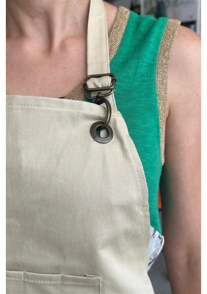 Barren Atölye Önlüğü - Bej indirimleri