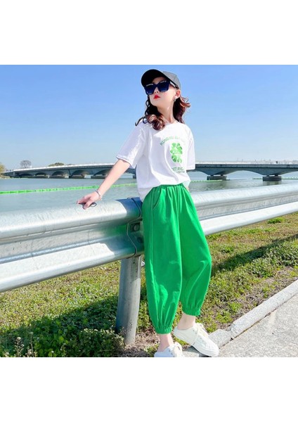 Özel Tasarım Get Rıch Baskılı %100 Pamuk Kısa Kollu Yazlık Kız Çocuk Eşofman Takımı fiyatları