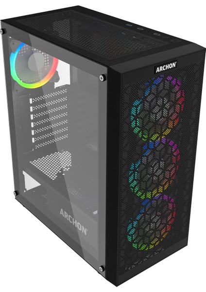 Aır Mesh Pro A-Rgb Kumandalı 4X120MM Gamıng Oyuncu Bilgisayar Kasası