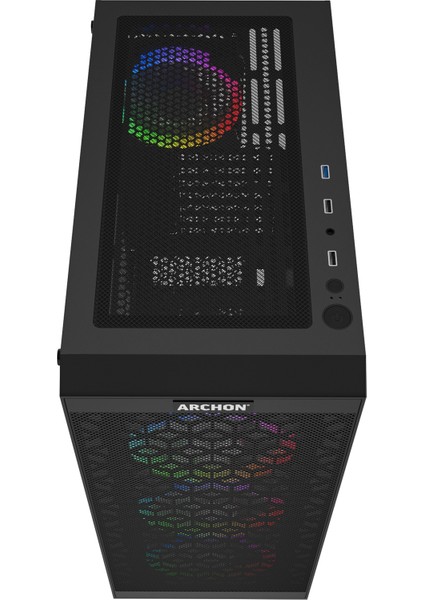 Aır Mesh Pro A-Rgb Kumandalı 4X120MM Gamıng Oyuncu Bilgisayar Kasası