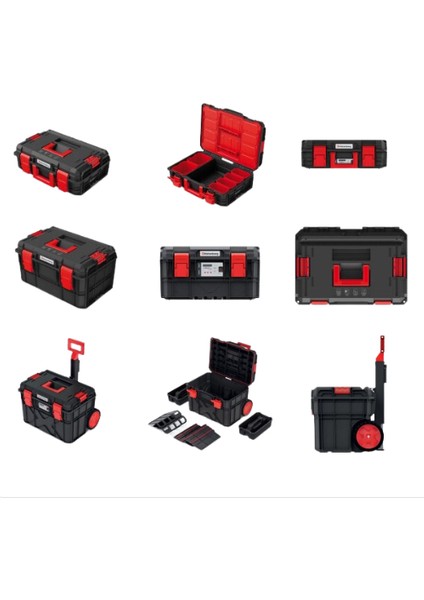 x Blok Pro 3'lü Set Alet Takım Çantası modelleri