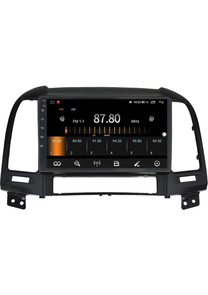 Hyundai Santa Fe Android 12 Multimedya Carplay 8gb Ram + 128GB HDD Navigasyon Ekran