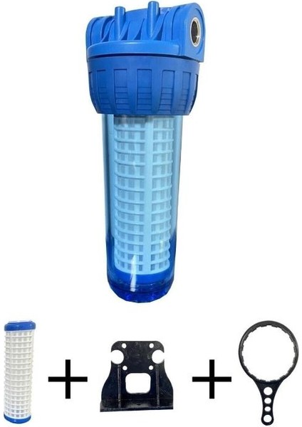 Evora Daire Girişi Yıkanabilir Filtreli Su Arıtma Filtre Kabı 4101100525