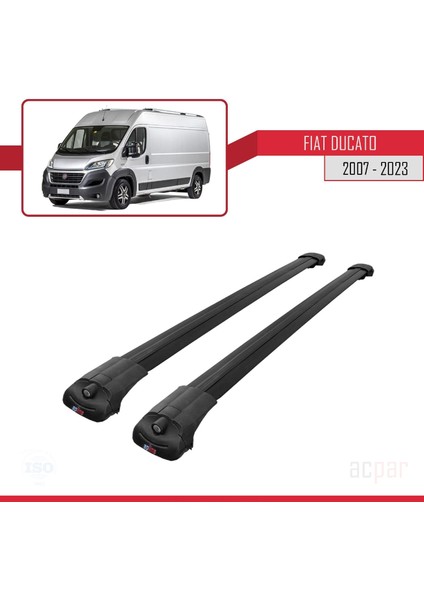 Fiat Ducato 2007 ve Sonrası ile Uyumlu Ace-1 Ara Atkı Tavan Barı Siyah