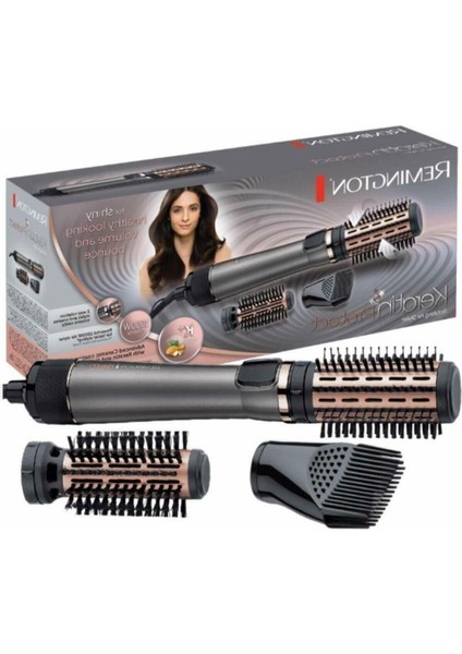 AS8810 Keratin Protect Döner Başlı Fırça