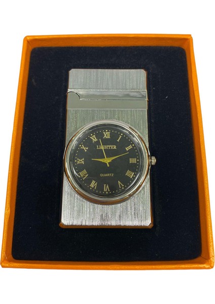 Saatli Çakmak Gümüş SM-738 109200
