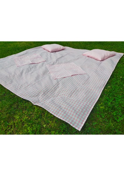 Pembe Pötikare Piknik Seti 5 Parça fiyatları