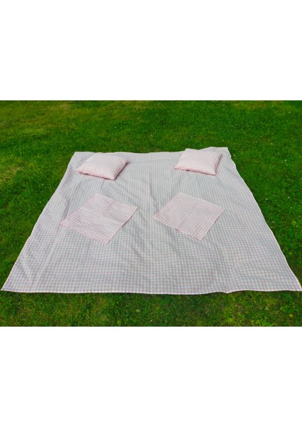 Pembe Pötikare Piknik Seti 5 Parça fırsatları