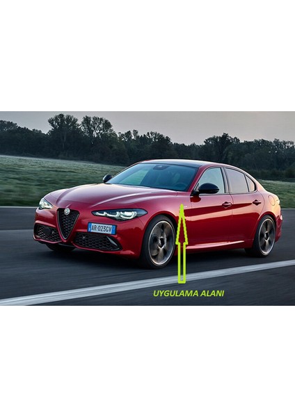 Alfa Romeo Logo Çamurluk Yanı Damla Desen Logo Arma Seti fırsatları