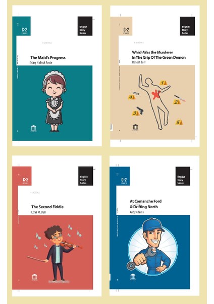 Olympia Ingilizce Hikayeler 4 Kitap (Stage 6 - C2)