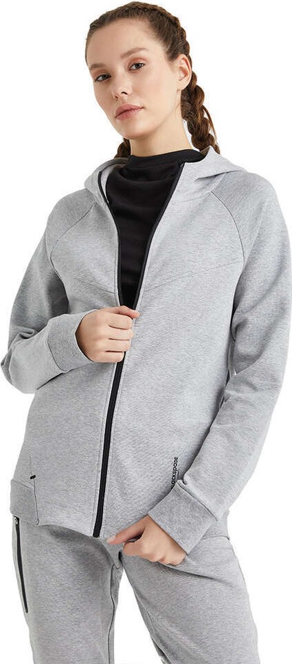 Blackspade Kadın Sweatshirt 80019 - Gri görsel 2