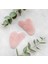 Pembe Kuvars Gua Sha %100 Orjinal Yüz Masaj Aleti 1