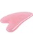 Doğaltaş Pembe Kuvars Kalp Gua Sha Masaj Taşı 1