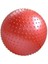 Dikenli Yoga Pilates Aeorobik Jimnastik Topu 75 cm Kırmızı 1