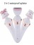 3in1 Waterproof Epilatör Epilasyon Şarjlı Tıraş Makinesi Yüz Fırçası Masaj Aleti Birlikte Set 1