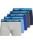 Koyu Gri-Melanj Erkek 5'li Boxer Set 12248316 1