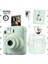 Instax Mini 12 Yeşil Fotoğraf Makinesi - 10'lu Film - Kıskaçlı Stand - Pvc Albüm ve Simli Pleksi Kılıf Seti 1