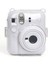 Instax Mini 12 Makine Uyumlu Beyaz Simli Pleksi Kılıf 2