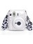 Instax Mini 12 Makine Uyumlu Beyaz Simli Pleksi Kılıf 5