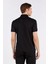 Erkek Siyah Düz Kısa Kol Polo Yaka T-Shirt 4
