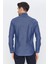 Erkek Lacivert Multicolor Desenli Slim Fit Uzun Kol Gömlek 4