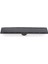 Sukar Line 6 Paslanmaz Çelik Kasa Siyah Plain Izgara Duş Kanalı Ø50 Alttan Çıkış 40 cm 1156-1034000-31 2