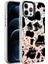 Apple iPhone 12 Pro Max Kılıf Mermer Üzeri Lüx Desenli Marbello Kapak 1