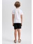 Erkek Çocuk Snoopy Kısa Kollu Şortlu Pijama Takımı A8608A823SM 5