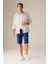 Slim Fit Kemerli Bermuda Şort N4990AZ20SM 1